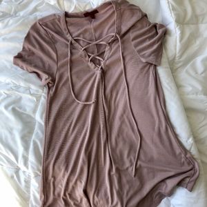 SUPER SOFT Women's Red by BKE light purple top